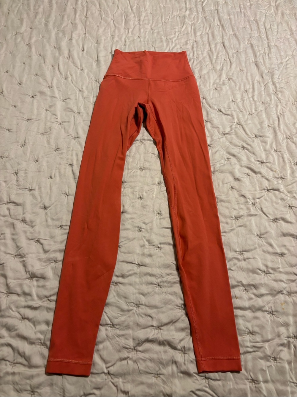 Lululemon Align High-Rise leggings Coral salmon size 2 25 in